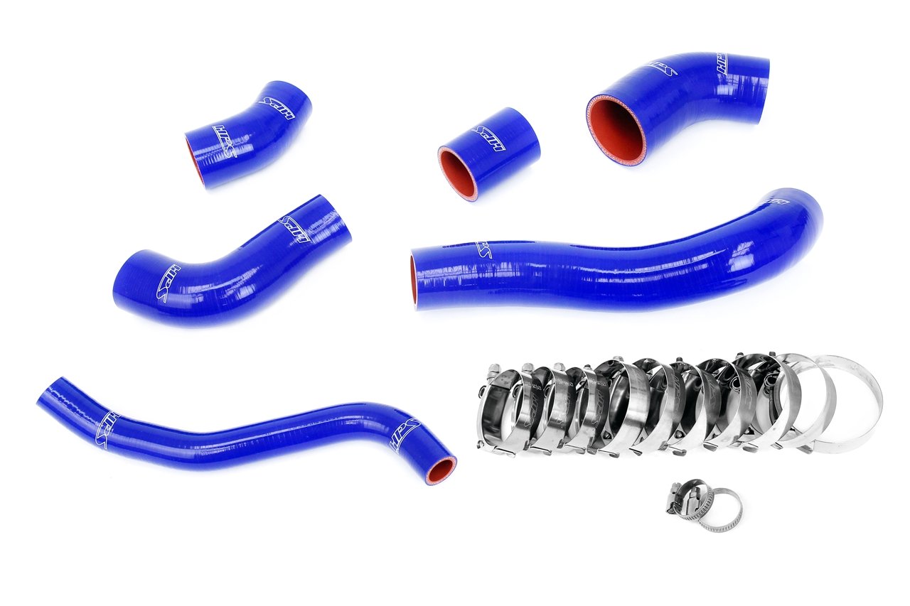 HPS Silicone Intercooler Boots Hose Kit Hyundai 2019-2021 Veloster 1.6L Turbo, 57-2003