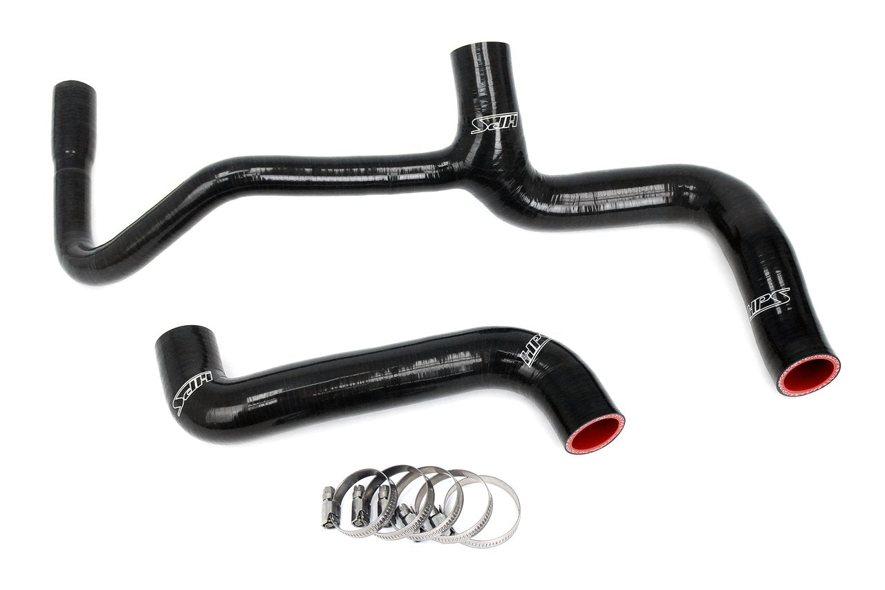 HPS Silicone Radiator Coolant Hose Kit Mercedes-Benz 1986-1989 190D 2.5L Diesel Turbo, 57-2037