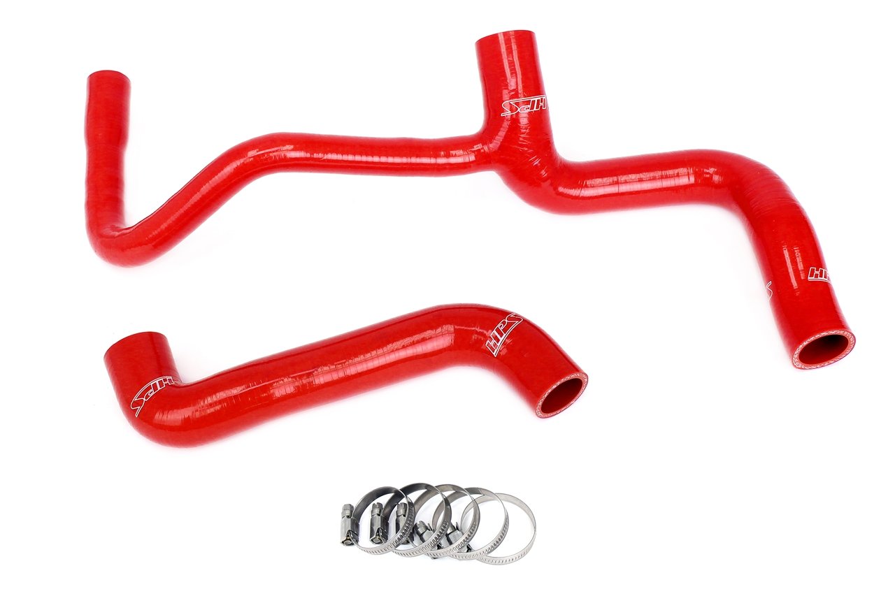 HPS Silicone Radiator Coolant Hose Kit Mercedes-Benz 1986-1989 190D 2.5L Diesel Turbo, 57-2037