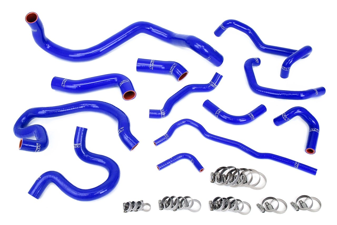 HPS Silicone Coolant Hose Kit Volkswagen 99-06 Golf / GTI MK4 1.8T Turbo Manual Trans Left Hand Drive