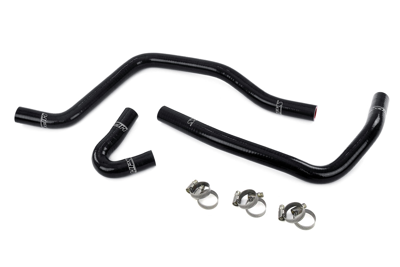 HPS Performance Products HPS Silicone Heater Coolant Hose Kit Ford 2003-2007 F250 Superduty 6.0L V8 Diesel Turbo, 57-2120