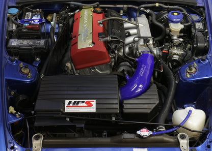 HPS Performance HPS Silicone Air Intake Kit Post MAF Hose Honda 2006-2009 S2000 AP2 2.2L F22 drive-by-wire, 57-3004