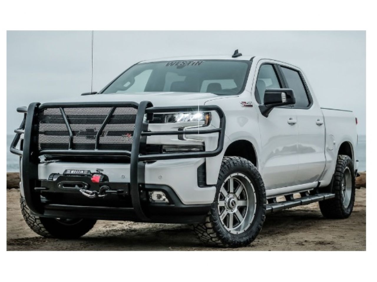 Westin 14 Toyota Tundra HDX Winch Mount Grille Guard
