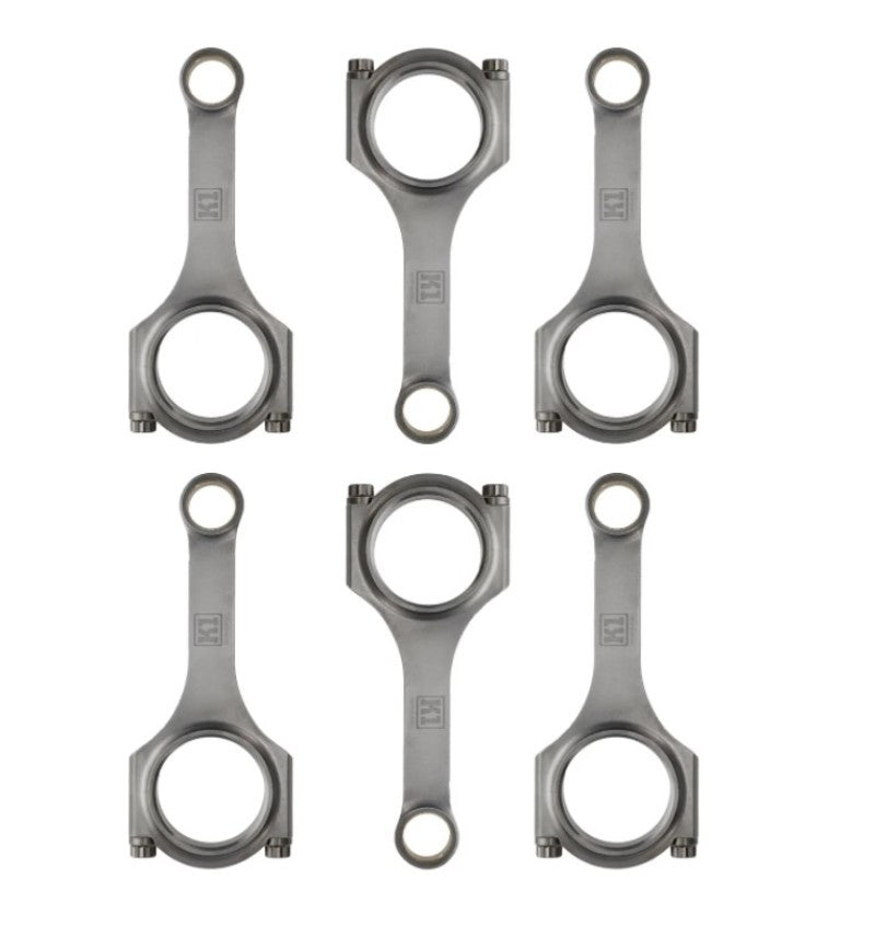 K1 Technologies Forged BMW 140mm 22 Pin H-Beam Connecting Rod Kit - Set of 6 005ax17140