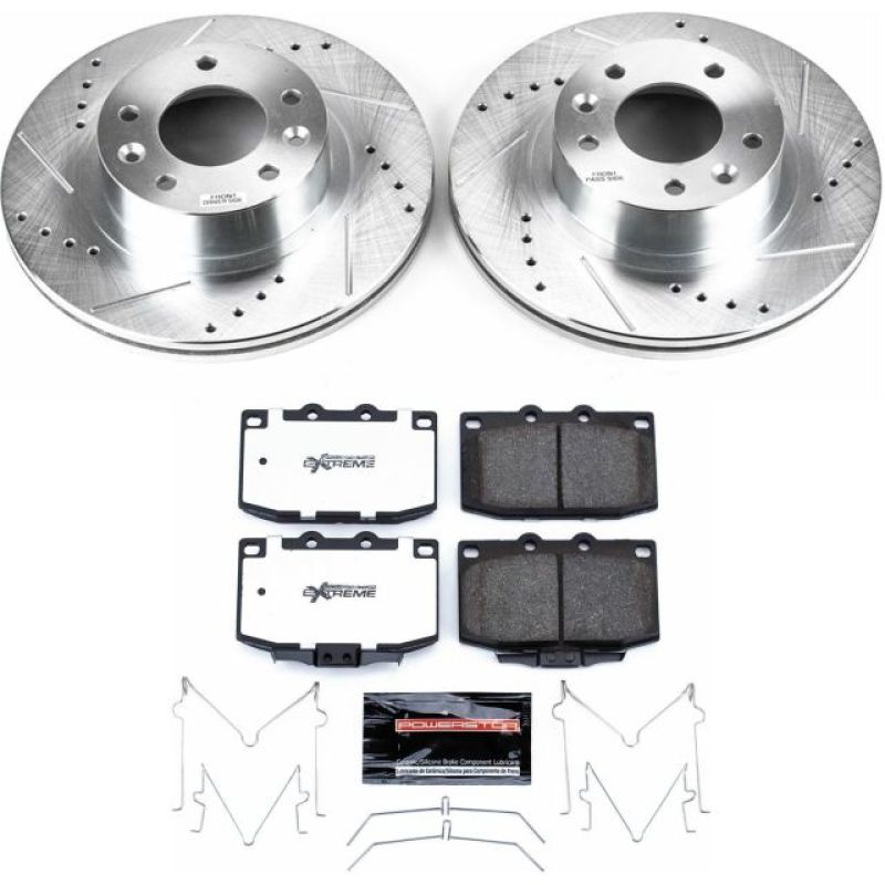 PowerStop PSB Z26 Street Warrior Kit Brakes, Rotors & Pads Brake Kits - Performance D&S main image