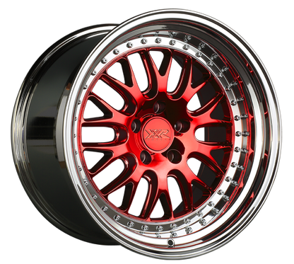 XXR 570 Wheel Candy Red / Platinum Lip 18x9.5 +35 5x4.5