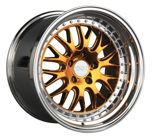 XXR 570 Wheel Copper / Platinum Lip 18x8.5 +35 5x4.5