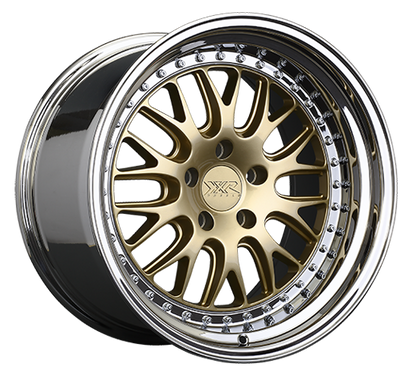 XXR 570 Wheel Hyper Gold / Platinum Lip 20x9 +20 5x4.5