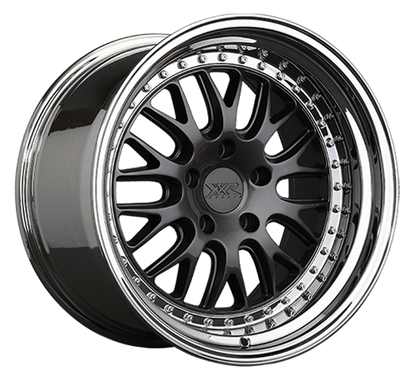 XXR 570 Wheel Graphite / Platinum Lip 18x9.5 +35 5x4.5