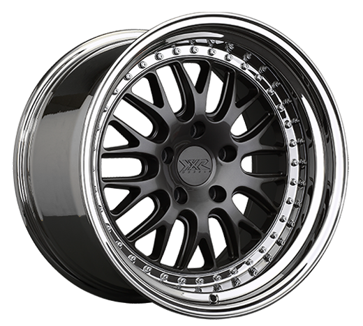 XXR 570 Wheel Graphite / Platinum Lip 18x9.5 +35 5x4.5