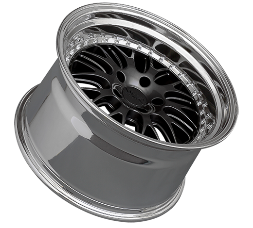 XXR 570 Wheel Graphite / Platinum Lip 20x9 +35 5x120