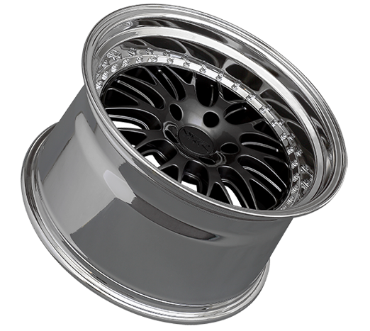 XXR 570 Wheel Graphite / Platinum Lip 20x10.5 +25 5x4.5