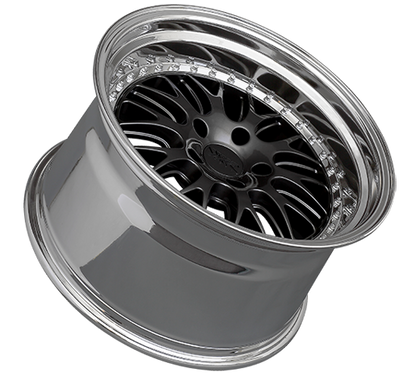XXR 570 Wheel Graphite / Platinum Lip 18x8.5 +35 5x120