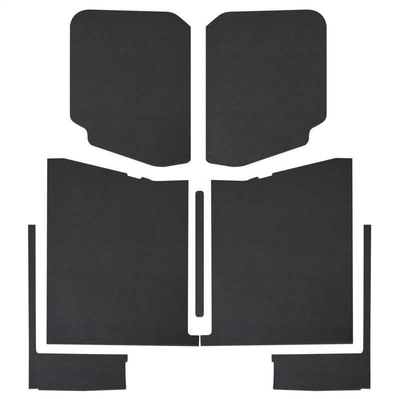 DEI 2019-Up Jeep Gladiator Leather Look Headliner Complete Kit 7-pc - Black 50187