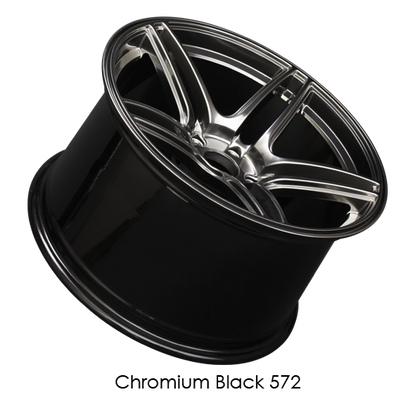 XXR 572 Wheel Chromium Black 18x9.5 +25 5x4.5