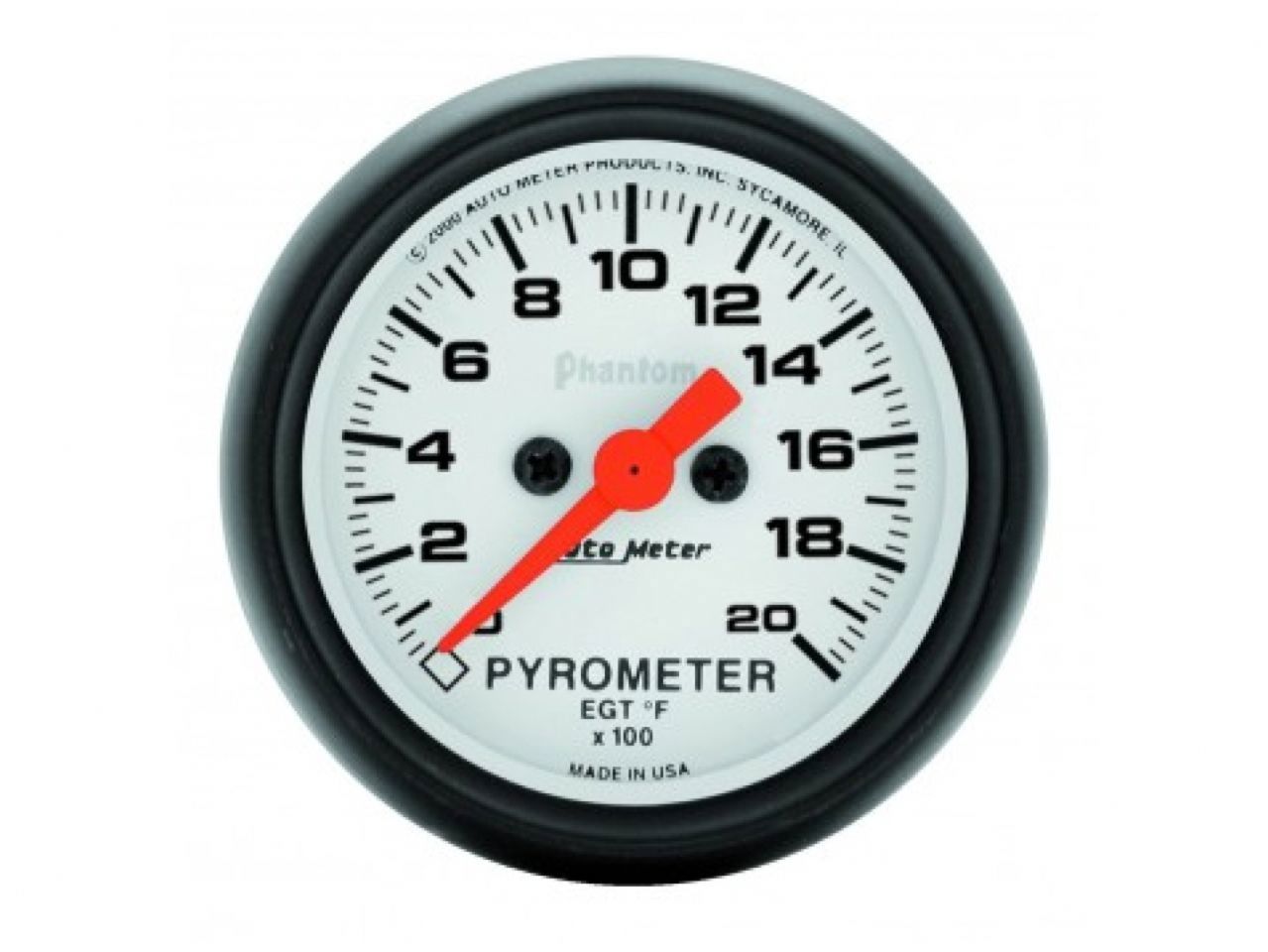 Autometer Pyrometer Gauge 5745 Item Image