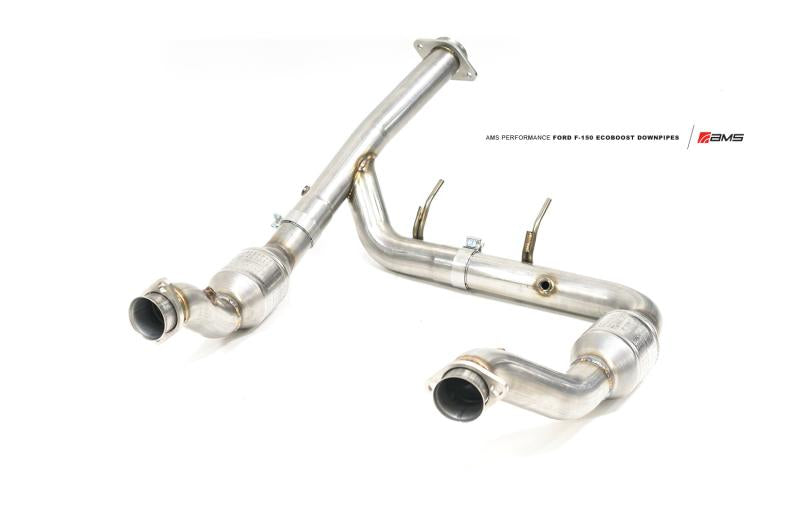 AMS Performance 2015+ Ford F-150 3.5L Ecoboost (Excl Raptor) Federal EPA Compliant Catted Downpipe AMS.32.05.0001-1 Main Image