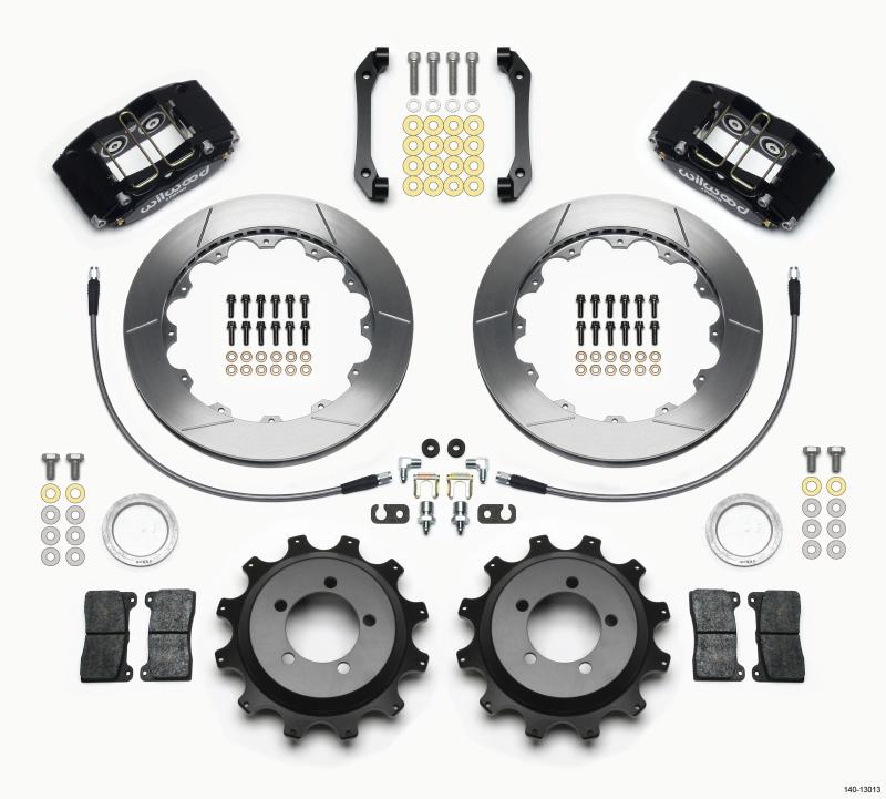 Wilwood Dynapro Radial Rear Kit 12.88in 2006-2007 Subaru WRX w/Lines 140-13013 Main Image