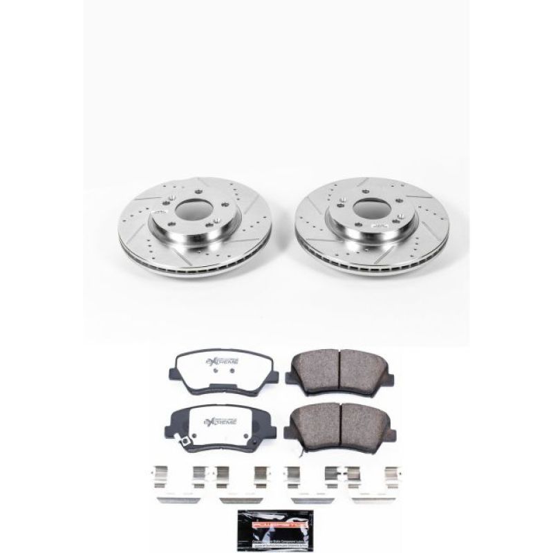 PowerStop PSB Z26 Street Warrior Kit Brakes, Rotors & Pads Brake Kits - Performance D&S main image