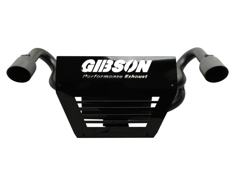 Gibson 2014 Polaris RZR XP 1000 EPS Base 2.25in Dual Exhaust - Black Ceramic 98015 Main Image