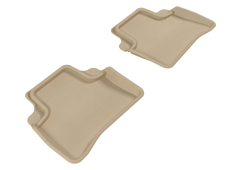 3D MAXpider 2010-2016 Mercedes-Benz E-Class W212 Kagu 2nd Row Floormats - Tan L1MB05721502