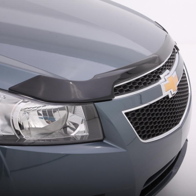 AVS 18-19 Toyota Camry Aeroskin Low Profile Acrylic Hood Shield - Smoke 320070 Main Image