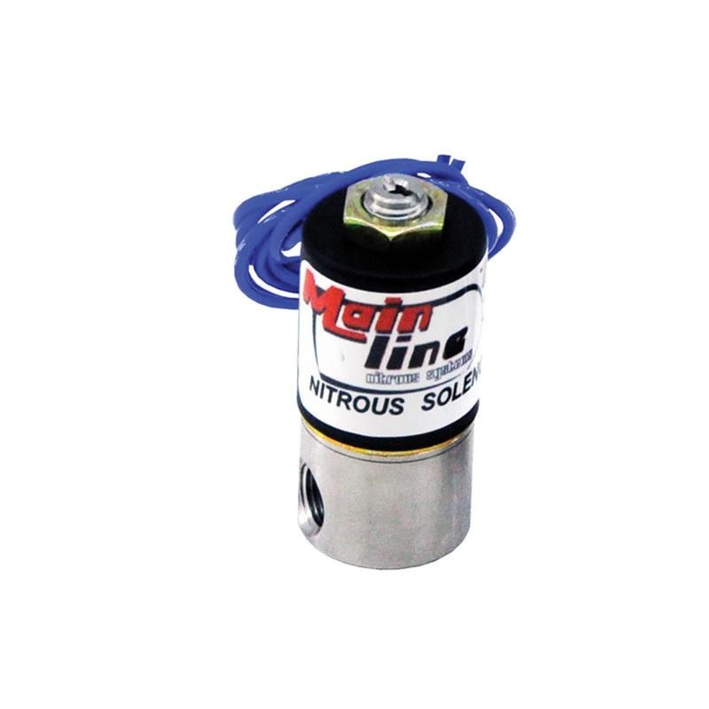 Nitrous Express Mainline Stainless Steel Nitrous Solenoid (.078 Orifice) MAINLINEN2O Main Image