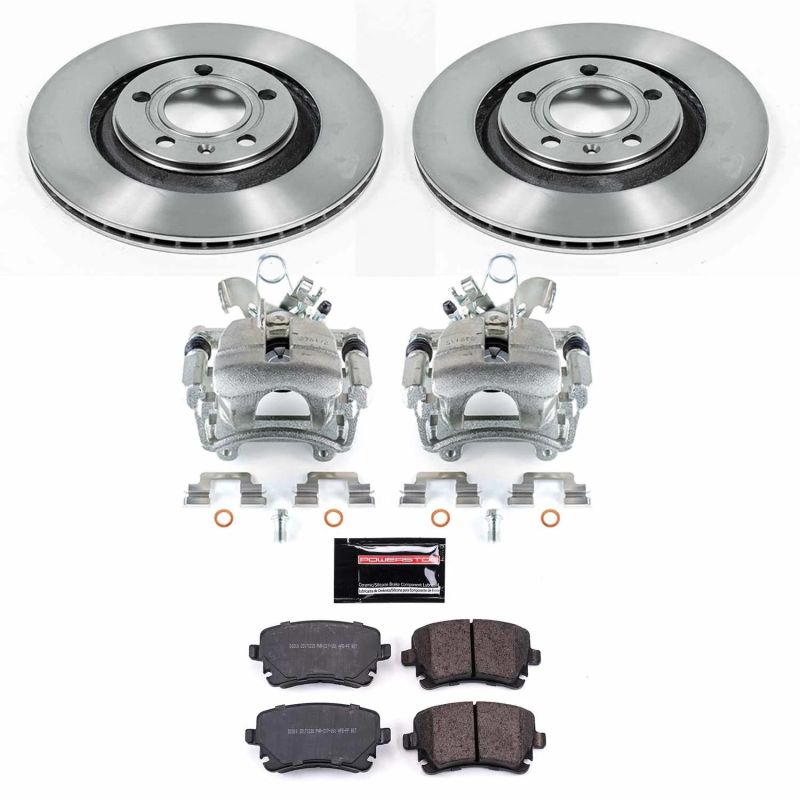 PowerStop PSB Autospecialty Kit w/Cals Brakes, Rotors & Pads Brake Kits - OE main image