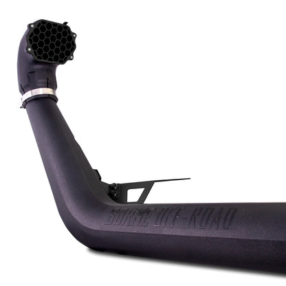 Mishimoto BORNE Off-Road 2018+ Jeep Wrangler JL Snorkel - Micro-Wrinkle Black MMAI-JL-18N