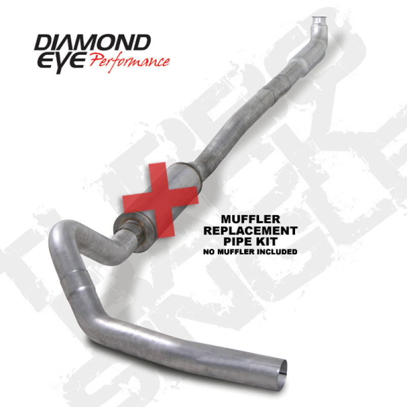 Diamond Eye Performance DEP Turbo Back Exhaust Kit AL Exhaust, Mufflers & Tips Turbo Back main image