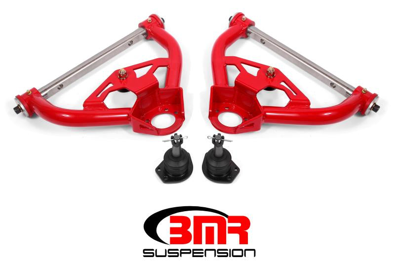 BMR 78-87 G-Body Non-Adj. Upper A-Arms (Polyurethane) - Red AA012R Main Image