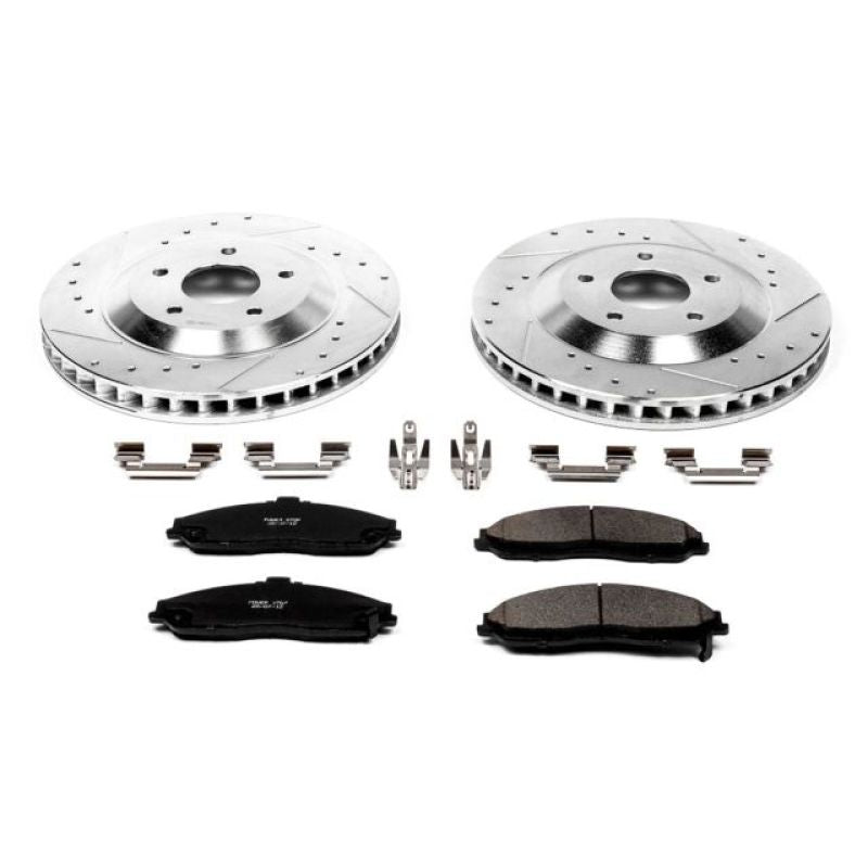 PowerStop PSB Z23 Evolution Kit Brakes, Rotors & Pads Brake Kits - Performance D&S main image