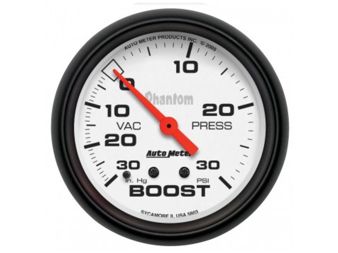 Autometer Boost Gauge 5803 Item Image