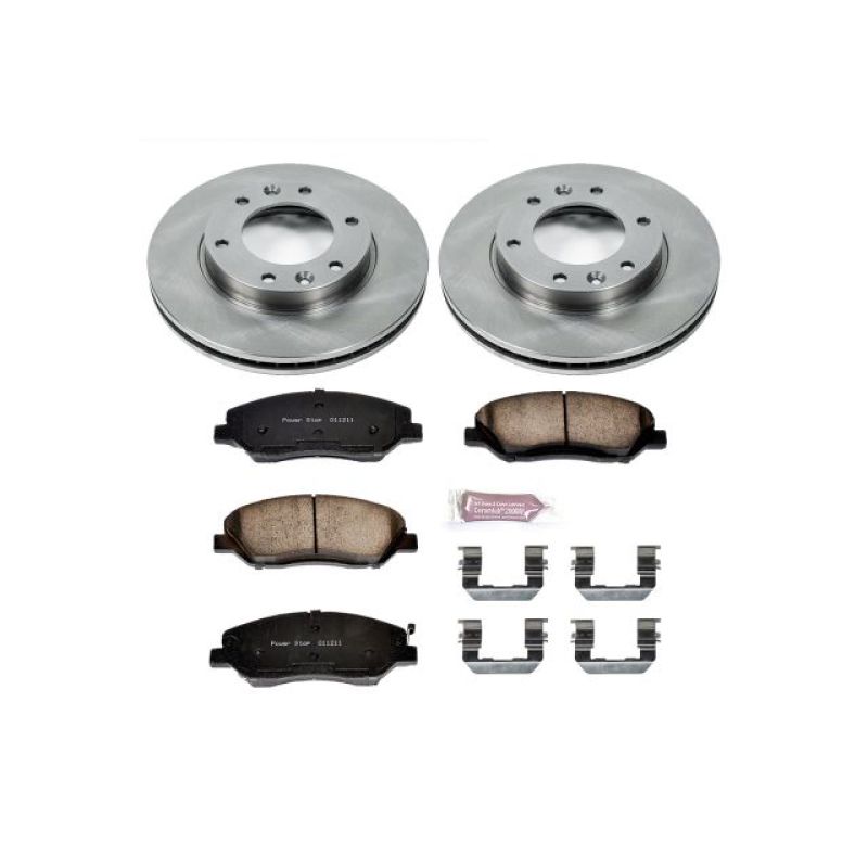 PowerStop PSB Autospecialty Kit Brakes, Rotors & Pads Brake Kits - OE main image