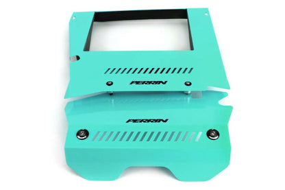 Perrin 15-19 Subaru WRX Engine Cover Kit - Hyper Teal PSP-ENG-165TE *Discontinued