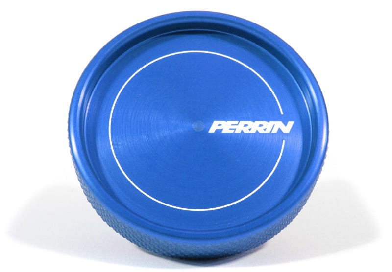 Perrin 02-21 Subaru WRX / 04-21 STI / 00-16 Forester XT Oil Fill Cap - Blue PSP-ENG-711BL