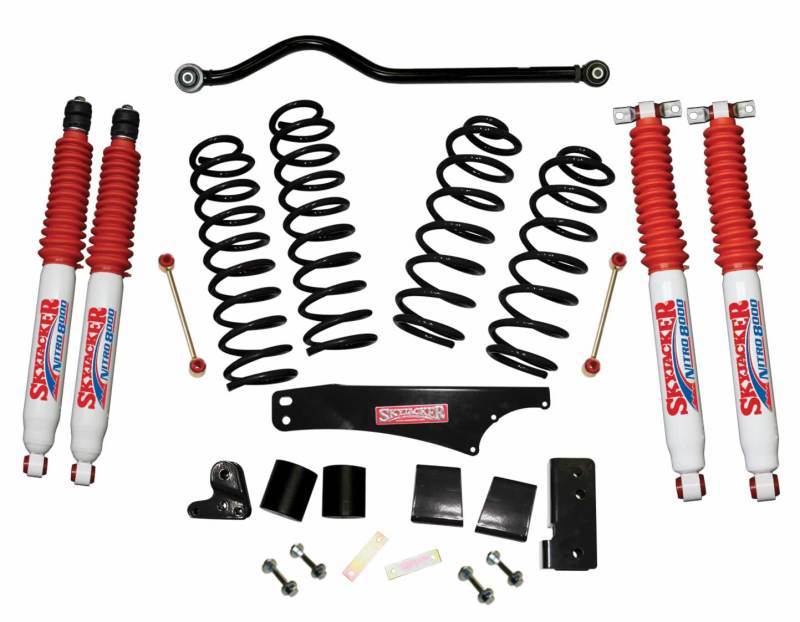 Skyjacker 2007-2017 Jeep Wrangler (JK) Suspension Lift Kit w/ Shock JK40BPNSR Main Image