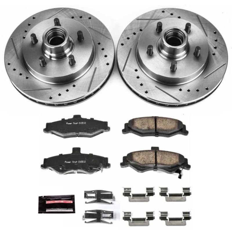 PowerStop PSB Z23 Evolution Kit Brakes, Rotors & Pads Brake Kits - Performance D&S main image