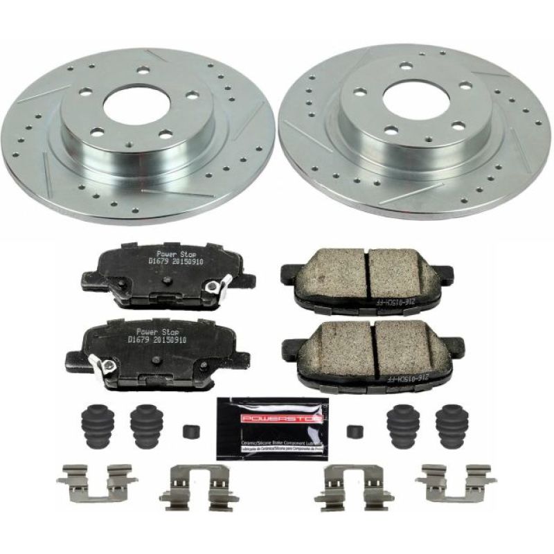 PowerStop PSB Z23 Evolution Kit Brakes, Rotors & Pads Brake Kits - Performance D&S main image