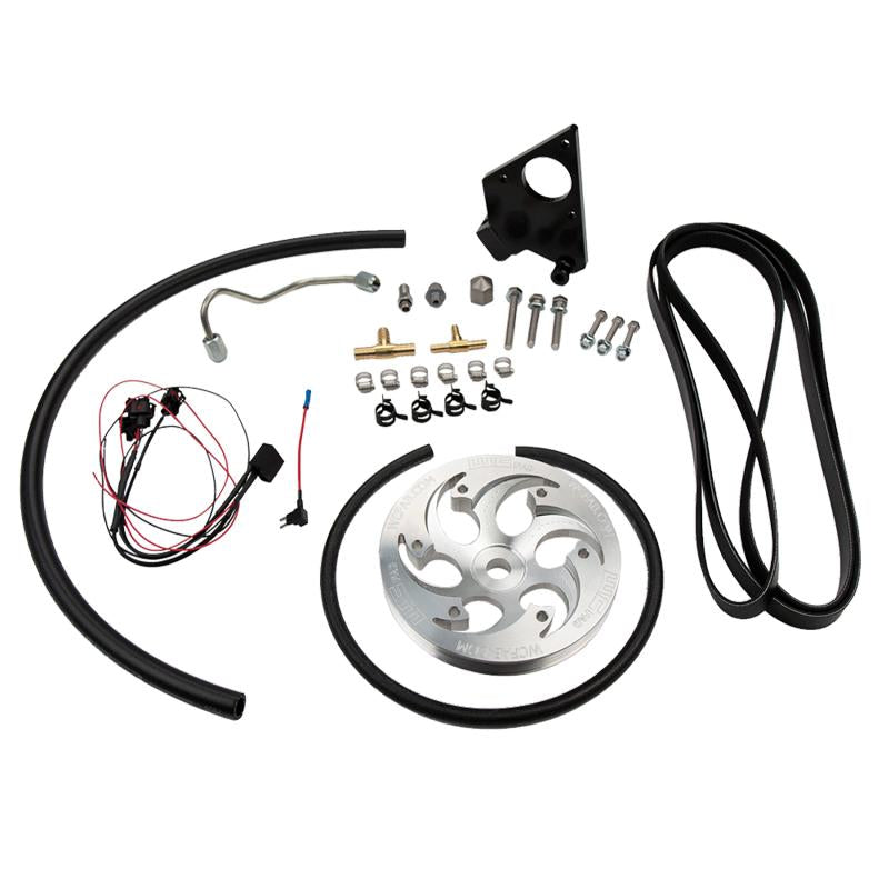 Wehrli 01-04 Chevrolet 6.6L LB7 Duramax Twin CP3 Kit w/Raw Pulley WCF100245 Main Image