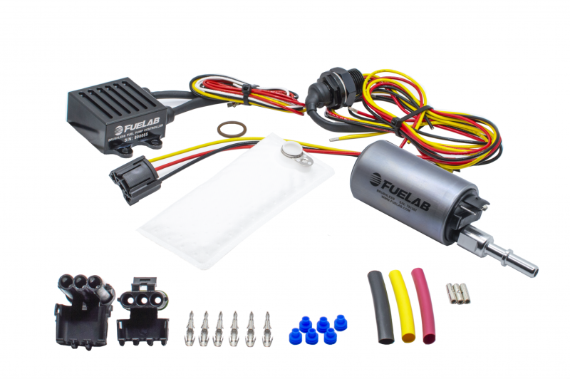 Fuelab 253 In-Tank Brushless Fuel Pump Kit w/5/16 SAE Outlet/72002/74101/Pre-Filter - 500 LPH 25312