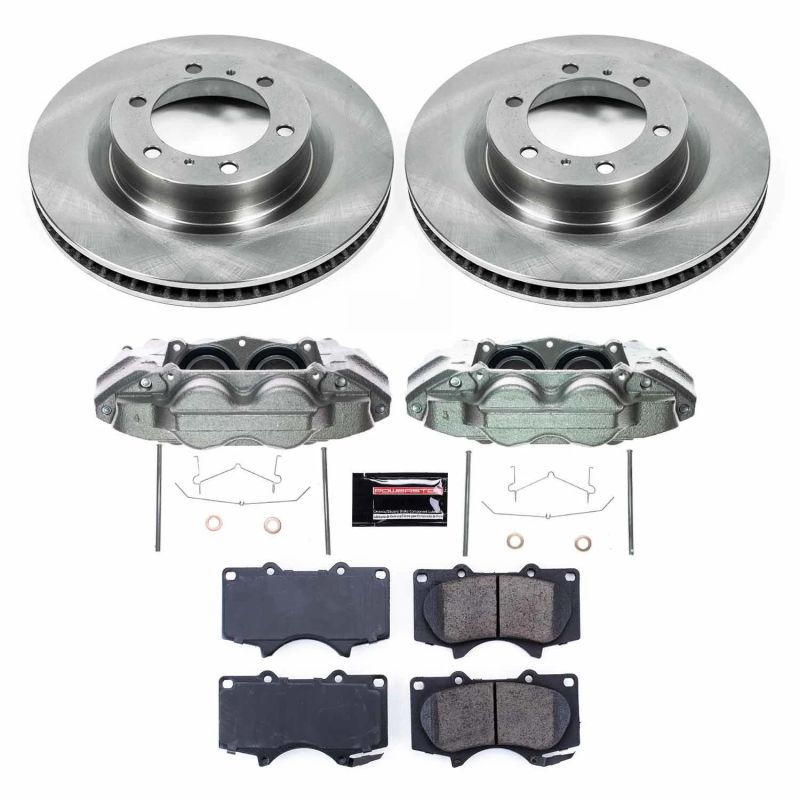 PowerStop PSB Autospecialty Kit w/Cals Brakes, Rotors & Pads Brake Kits - OE main image