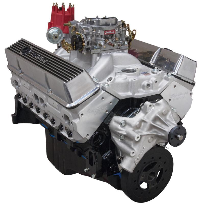 Edelbrock Crate Engine Edelbrock 9 0 1 Performer E-Tec w/ Long Water Pump As Cast 46420 Main Image