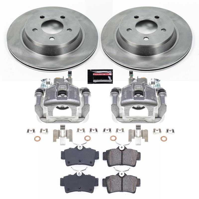 PowerStop PSB Autospecialty Kit w/Cals Brakes, Rotors & Pads Brake Kits - OE main image