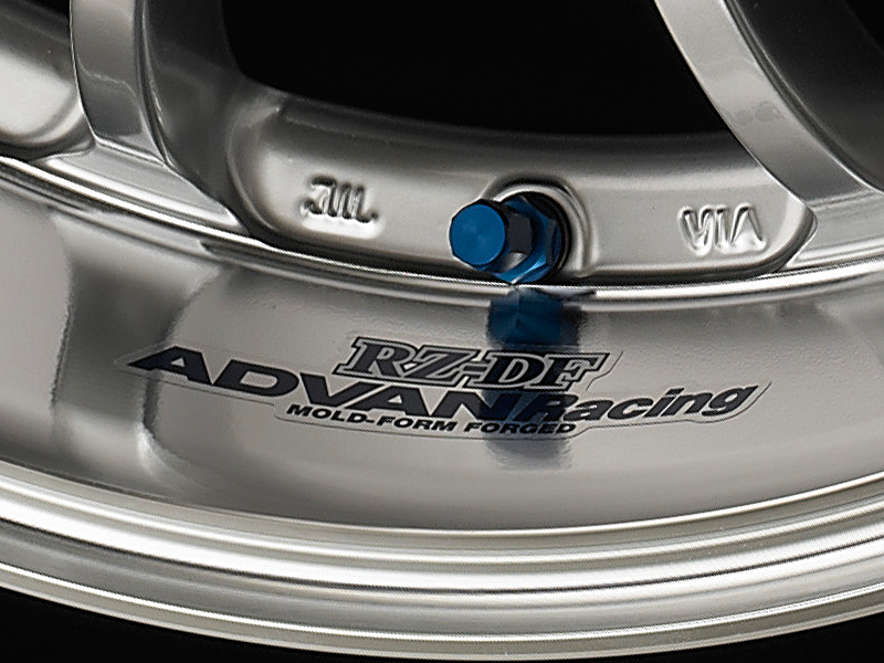 Advan RZ-DF Spoke Sticker (Blue) - 2 Pack Z9850