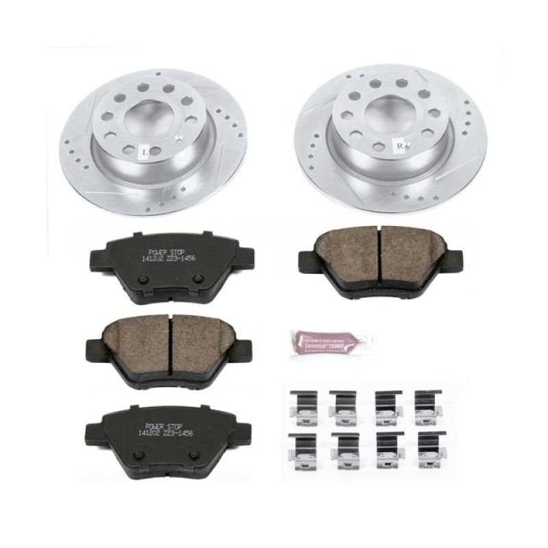 PowerStop PSB Z23 Evolution Kit Brakes, Rotors & Pads Brake Kits - Performance D&S main image