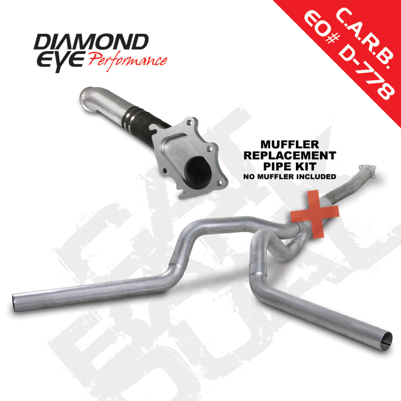 Diamond Eye Performance DEP Catback Exhaust Kit AL Exhaust, Mufflers & Tips Catback main image