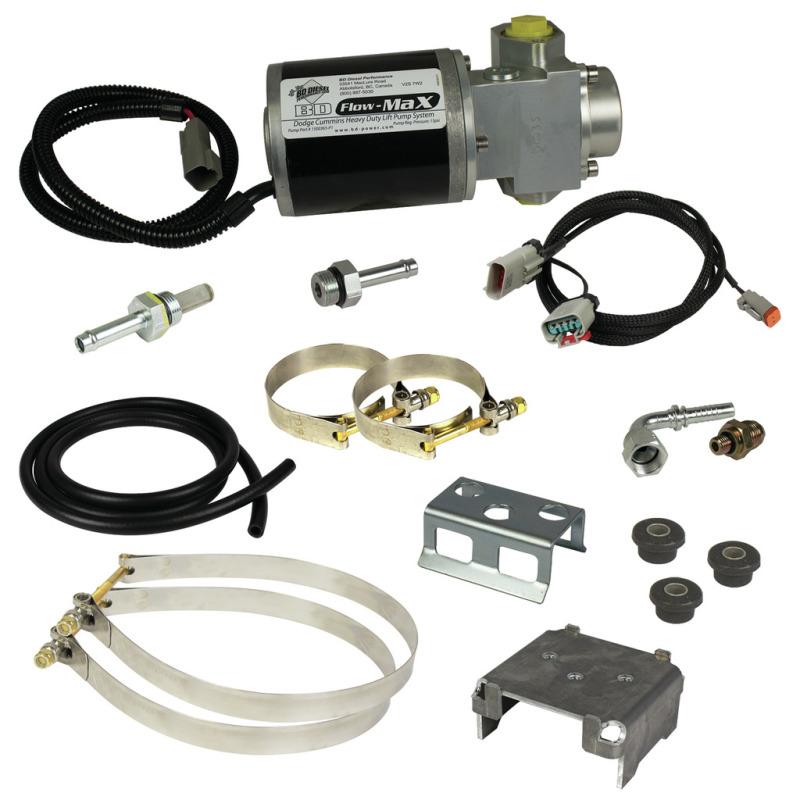 BD Diesel Flow-MaX Fuel Lift Pump - Dodge 2004.5-2009 5.9L/6.7L 1050310D Main Image