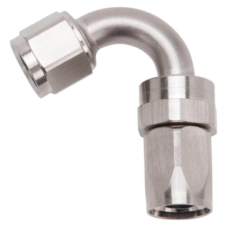 Russell Performance -12 AN Endura 120 Degree Full Flow Swivel Hose End (With 1-1/8in Radius) 613431 Main Image