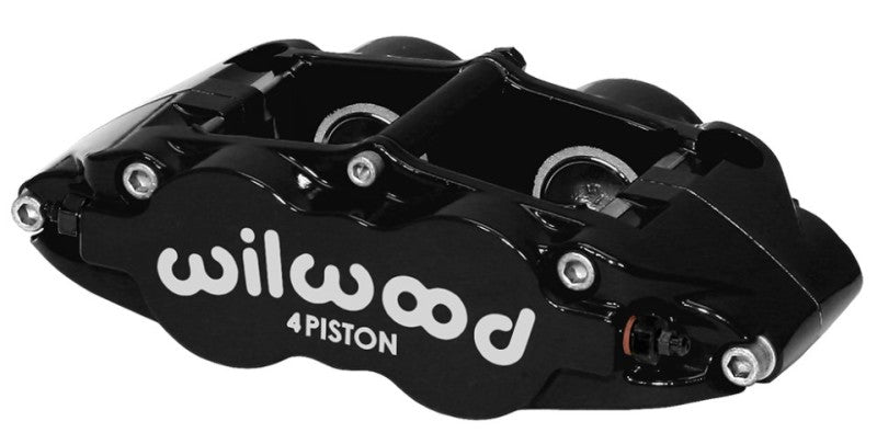 Wilwood Caliper-Forged Superlite 4R 1.38/1.38in Pistons 1.10in Disc, Black 120-14056-BK